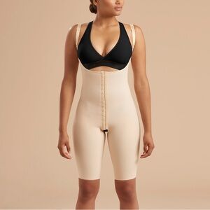 Marena Recovery Girdle With High Back Size S Style No. SFBHS Beige Shapewear